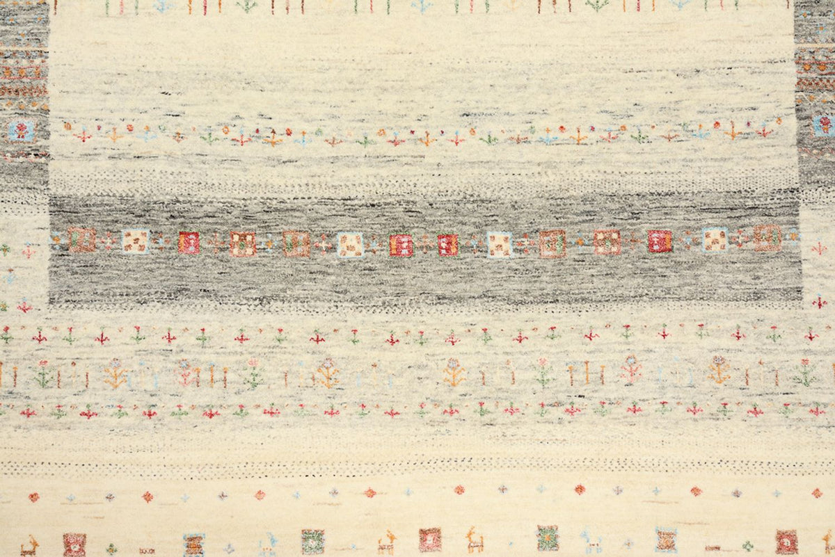 Tapis Gabbeh - Loribaft Indus - 243 x 171 cm - multicolore