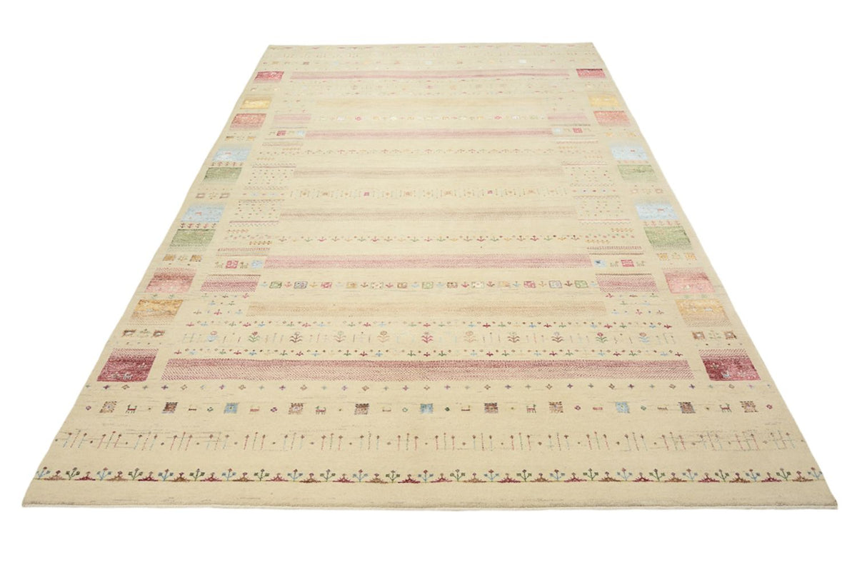 Tapis Gabbeh - Loribaft Indus - 304 x 200 cm - multicolore
