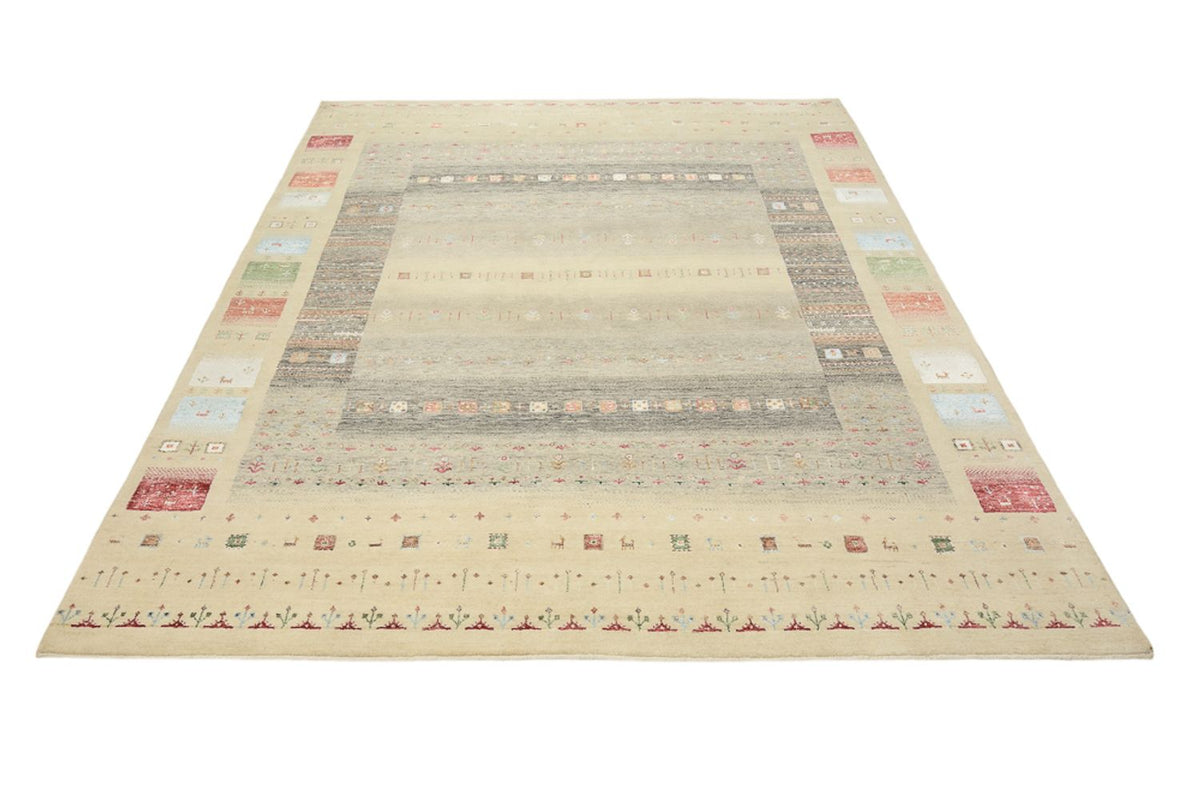 Tapis Gabbeh - Loribaft Indus - 252 x 203 cm - multicolore