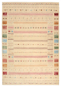 Tapis Gabbeh - Loribaft Indus - 246 x 171 cm - multicolore