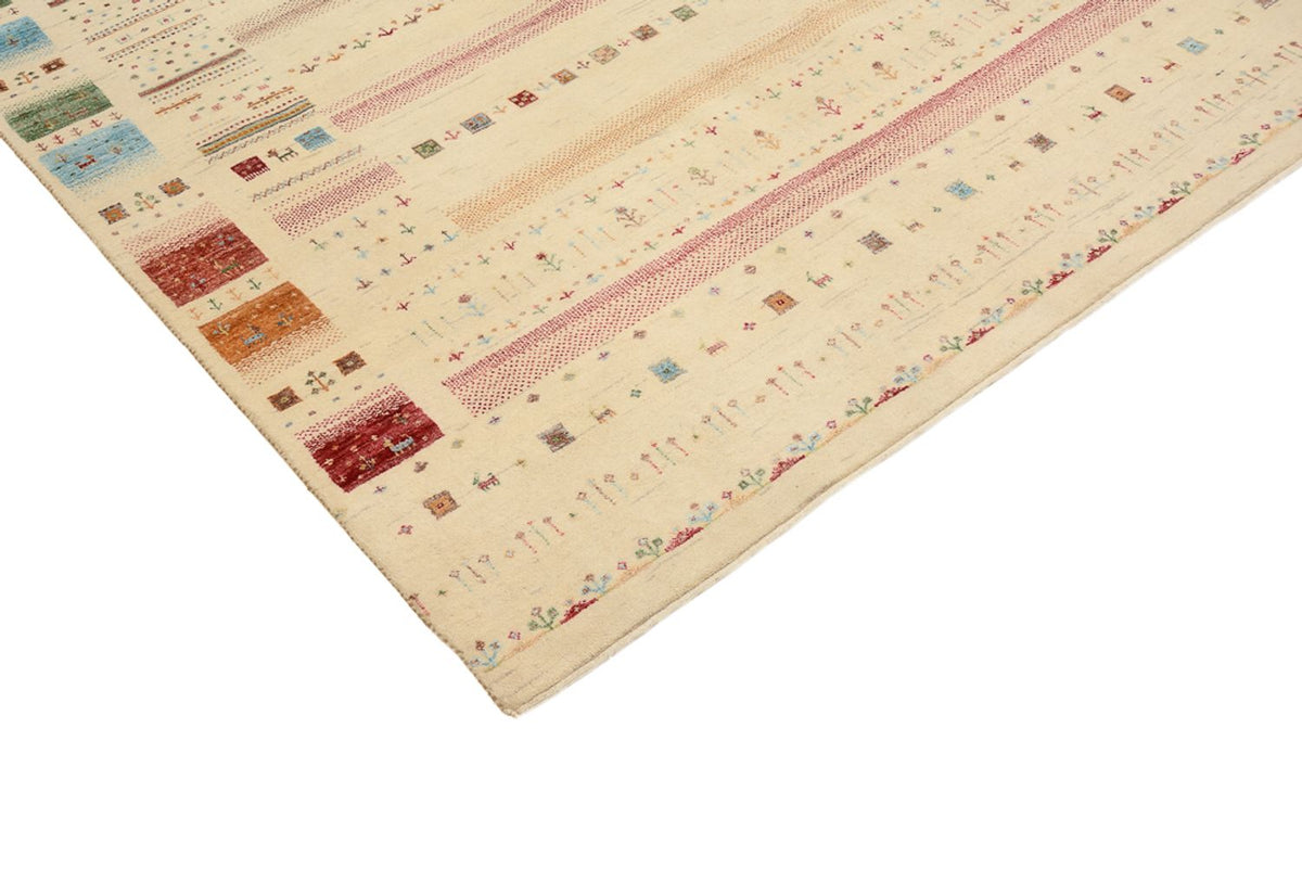 Tapis Gabbeh - Loribaft Indus - 246 x 171 cm - multicolore