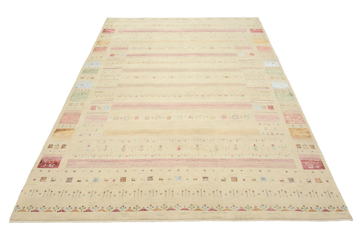 Tapis Gabbeh - Loribaft Indus - 246 x 171 cm - multicolore