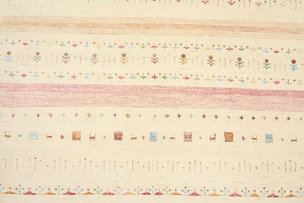 Tapis Gabbeh - Loribaft Indus - 335 x 248 cm - multicolore