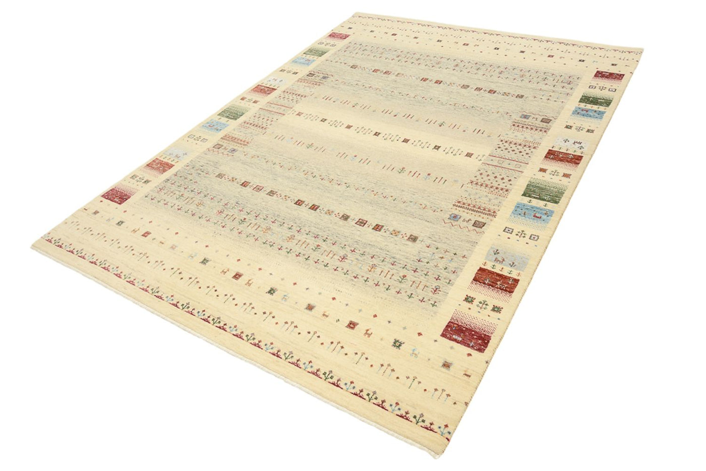 Tapis Loribaft indien Tapis 241x172cm - Tapis en laine
