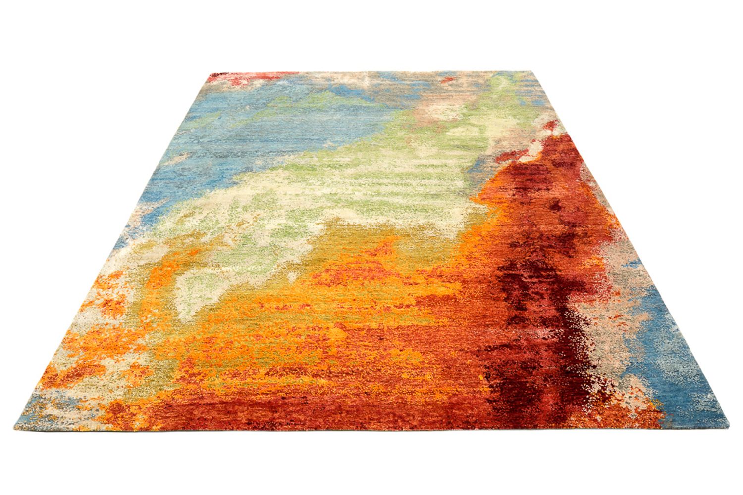 Tapis design - 303 x 244 cm - multicolore