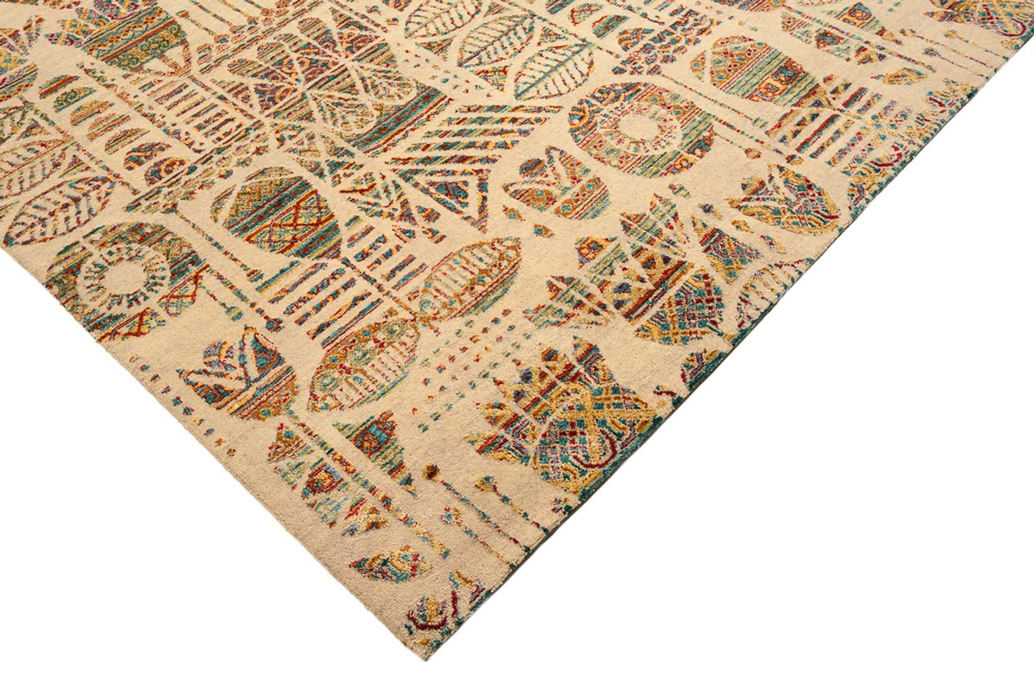 Tapis design - 366 x 271 cm - beige foncé