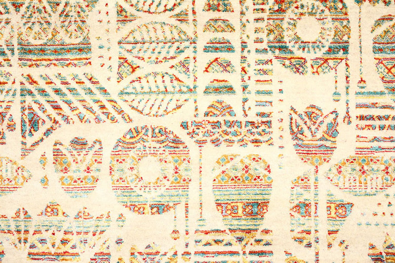 Tapis design - 366 x 271 cm - beige foncé