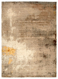 Tapis design - 367 x 270 cm - beige foncé