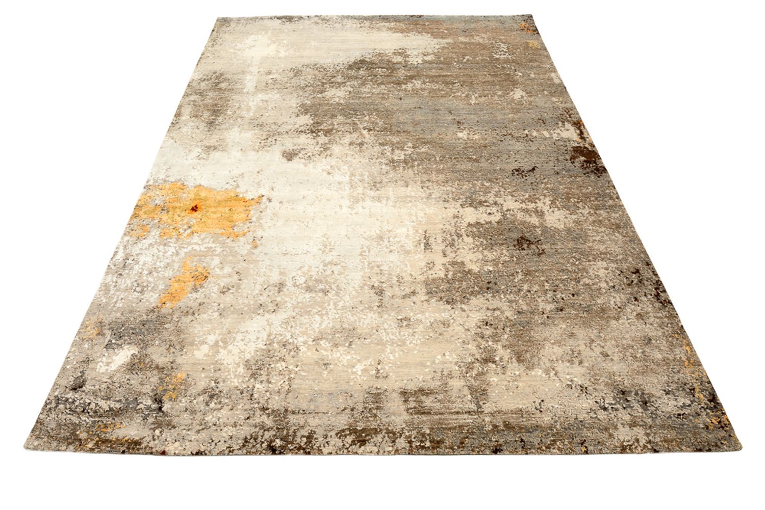 Tapis design - 367 x 270 cm - beige foncé