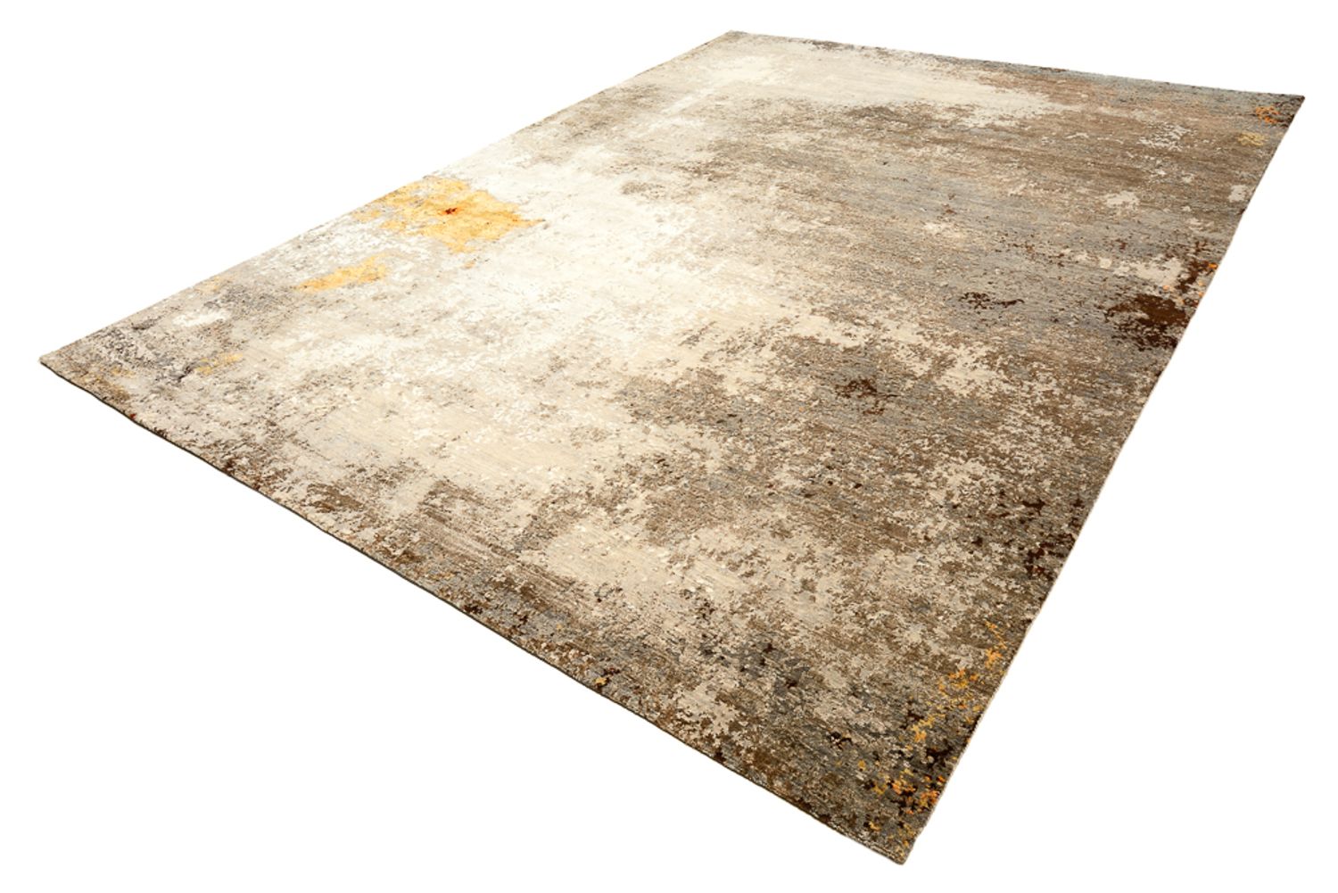 Tapis design - 367 x 270 cm - beige foncé