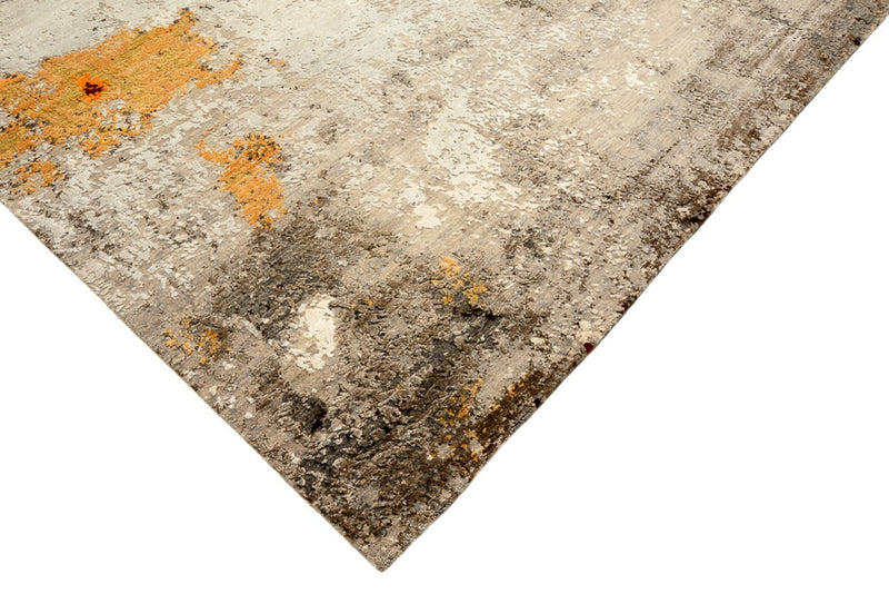 Tapis design - 367 x 270 cm - beige foncé