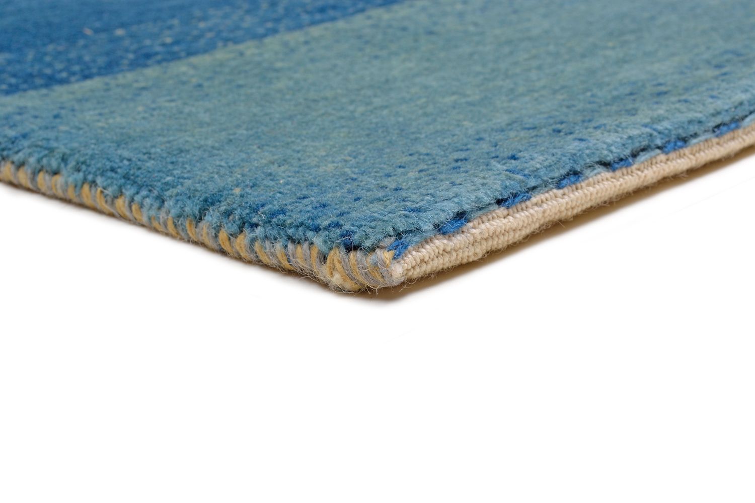 Tapis Gabbeh - Loribaft Persan - 197 x 150 cm - bleu