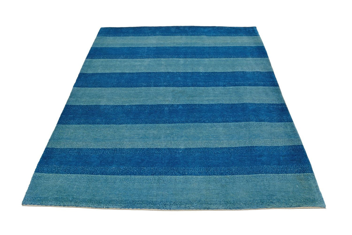 Tapis Gabbeh - Loribaft Persan - 197 x 150 cm - bleu