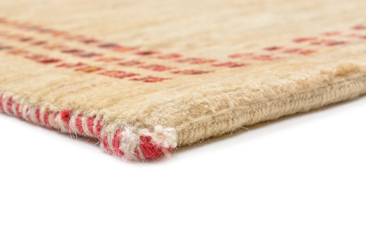 Tapis Gabbeh - Loribaft Persan - 119 x 81 cm - naturel