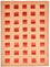Tapis Gabbeh - Loribaft Persan - 211 x 151 cm - rouge