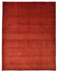 Tapis Gabbeh - Loribaft Persan - 196 x 152 cm - rouge