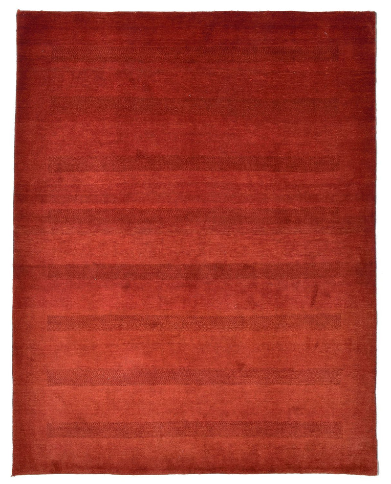 Tapis Gabbeh - Loribaft Persan - 196 x 152 cm - rouge