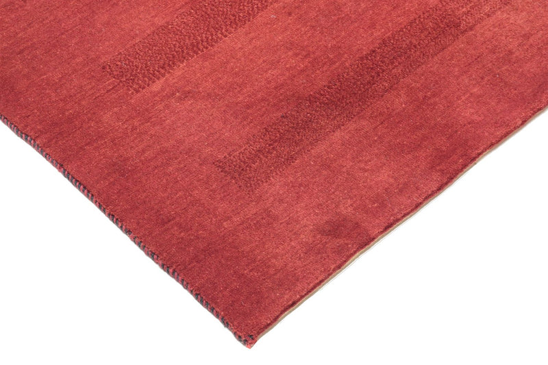 Tapis Gabbeh - Loribaft Persan - 196 x 152 cm - rouge