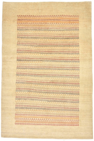 Tapis Gabbeh - Loribaft Persan - 302 x 201 cm - naturel