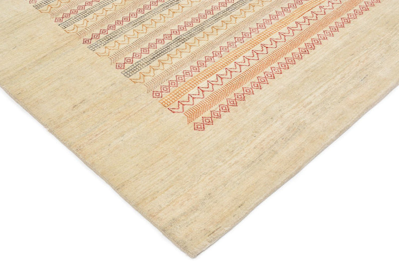 Tapis Gabbeh - Loribaft Persan - 302 x 201 cm - naturel