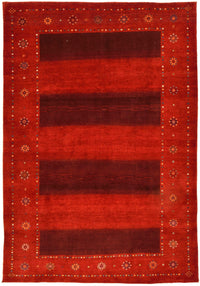 Tapis Gabbeh - Loribaft Persan - 332 x 230 cm - rouge