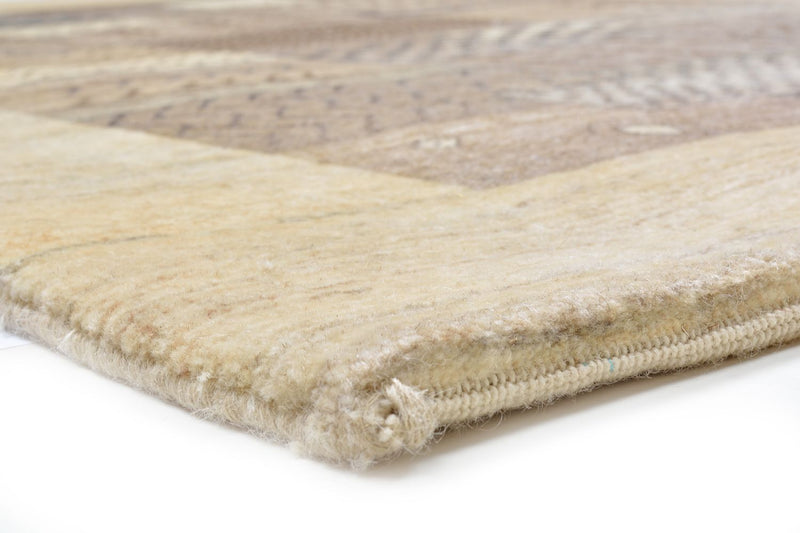 Tapis Gabbeh - Loribaft Persan - 156 x 110 cm - sable