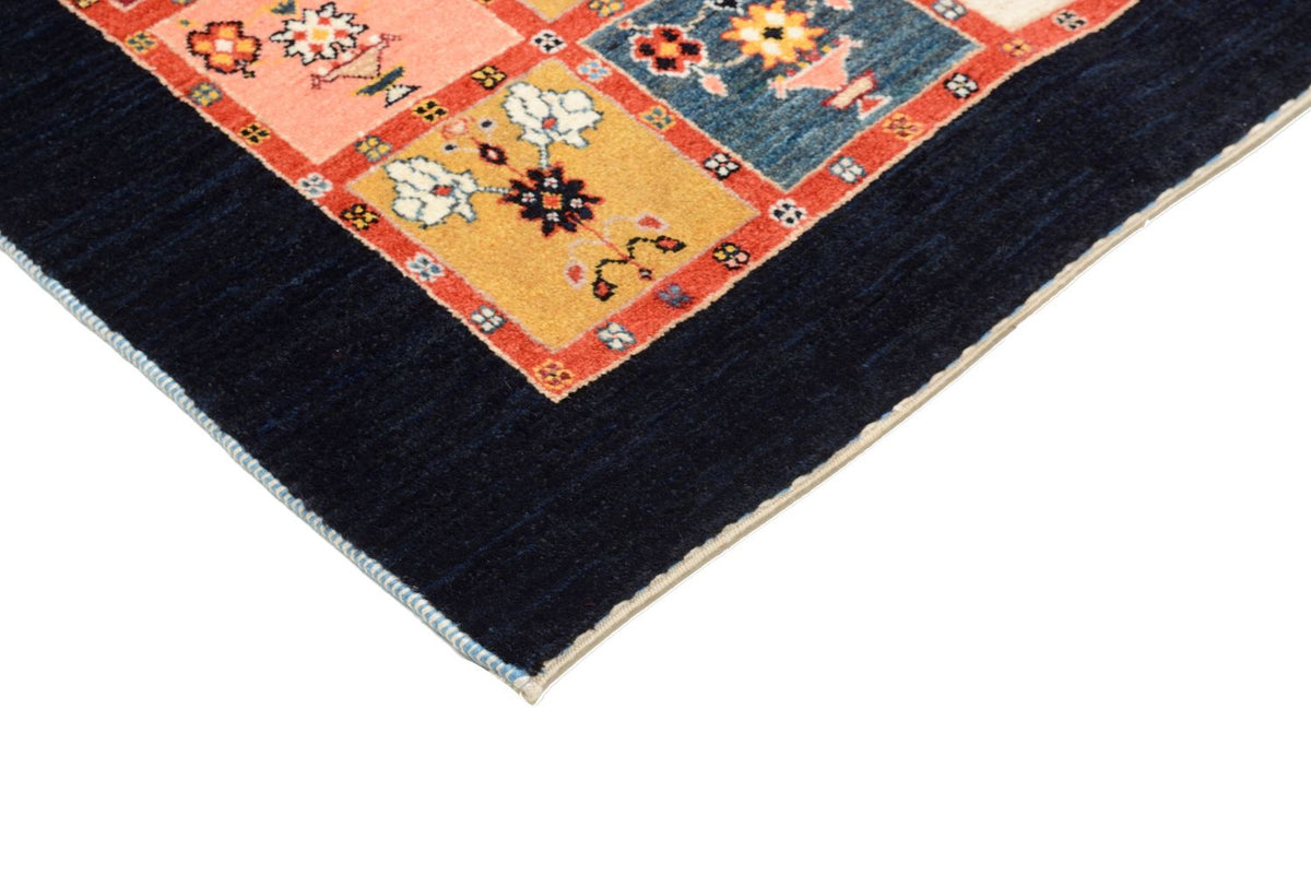 Tapis Gabbeh - Loribaft Persan - 195 x 153 cm - colorée