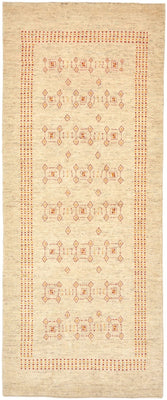 Tapis de couloir Tapis Gabbeh - Loribaft Persan - 195 x 79 cm - beige