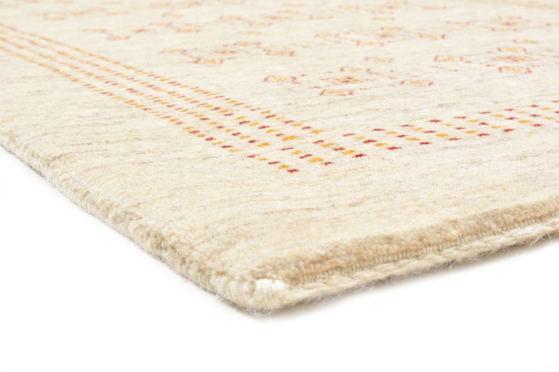 Tapis de couloir Tapis Gabbeh - Loribaft Persan - 195 x 79 cm - beige