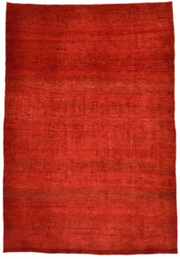 Tapis Gabbeh - Loribaft Persan - 424 x 292 cm - rouge
