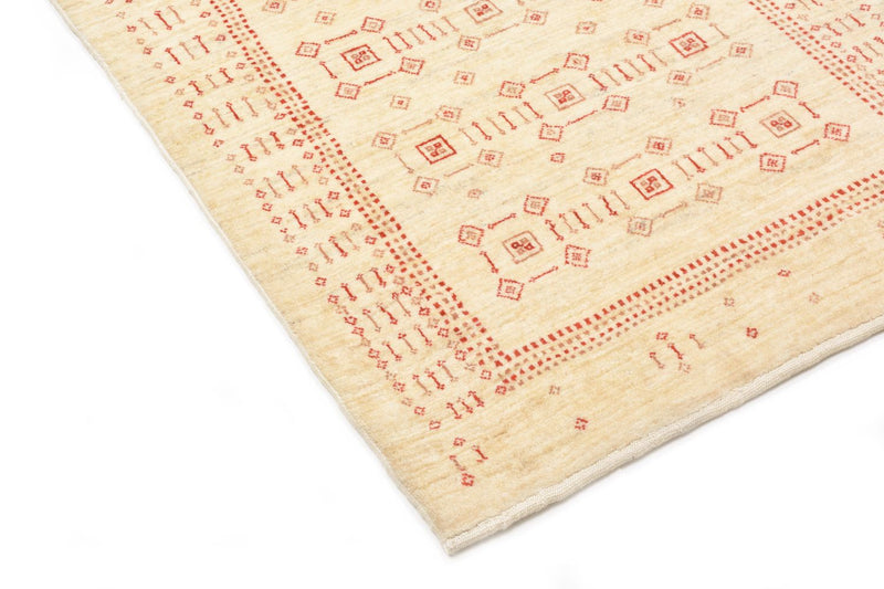 Tapis de couloir Tapis Gabbeh - Loribaft Persan - 195 x 85 cm - beige