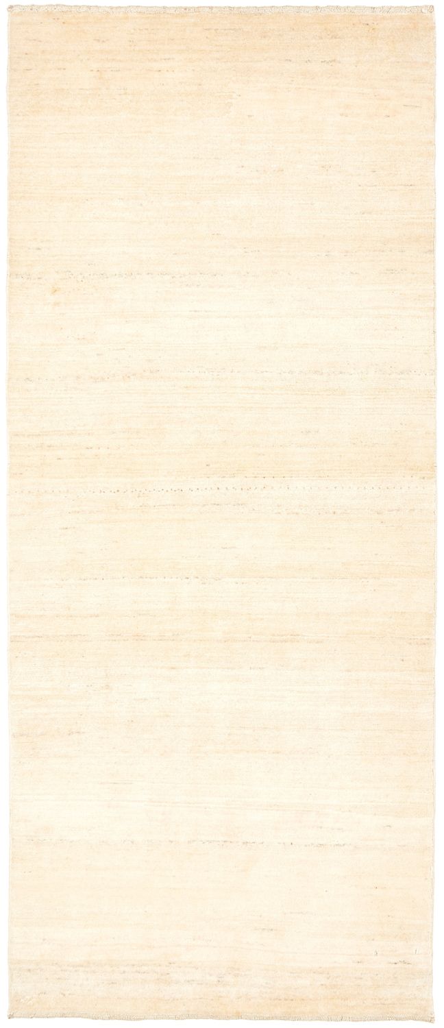 Tapis de couloir Tapis Gabbeh - Loribaft Persan - 206 x 85 cm - naturel