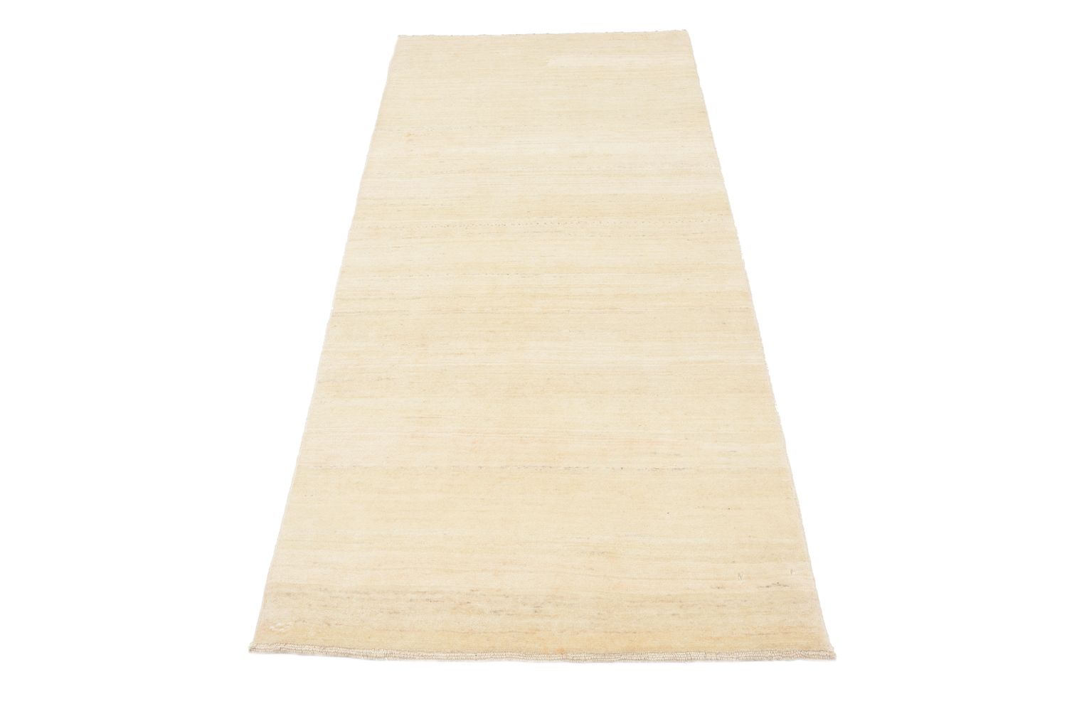 Tapis de couloir Tapis Gabbeh - Loribaft Persan - 206 x 85 cm - naturel