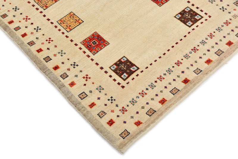 Tapis Gabbeh - Loribaft Persan - 127 x 84 cm - multicolore
