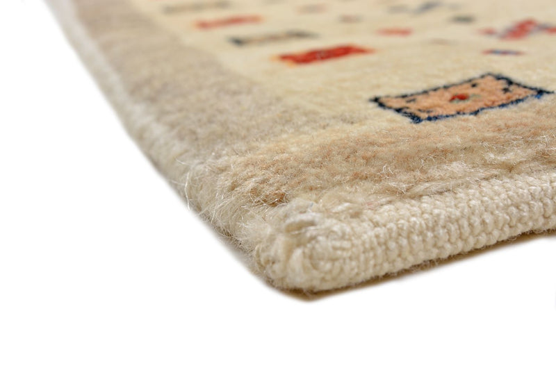 Tapis Gabbeh - Loribaft Persan - 127 x 84 cm - multicolore