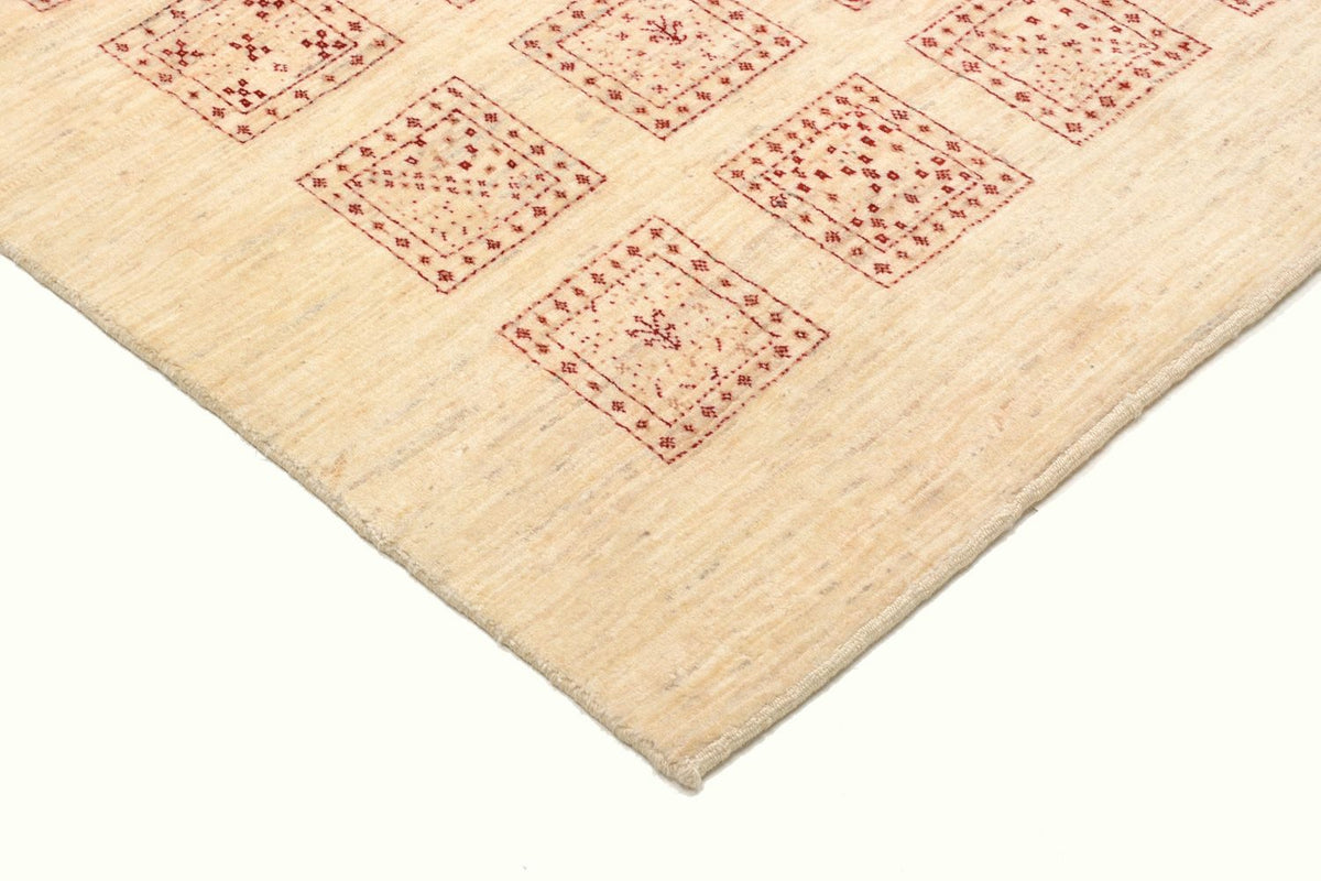 Tapis Gabbeh - Loribaft Persan - 211 x 141 cm - beige
