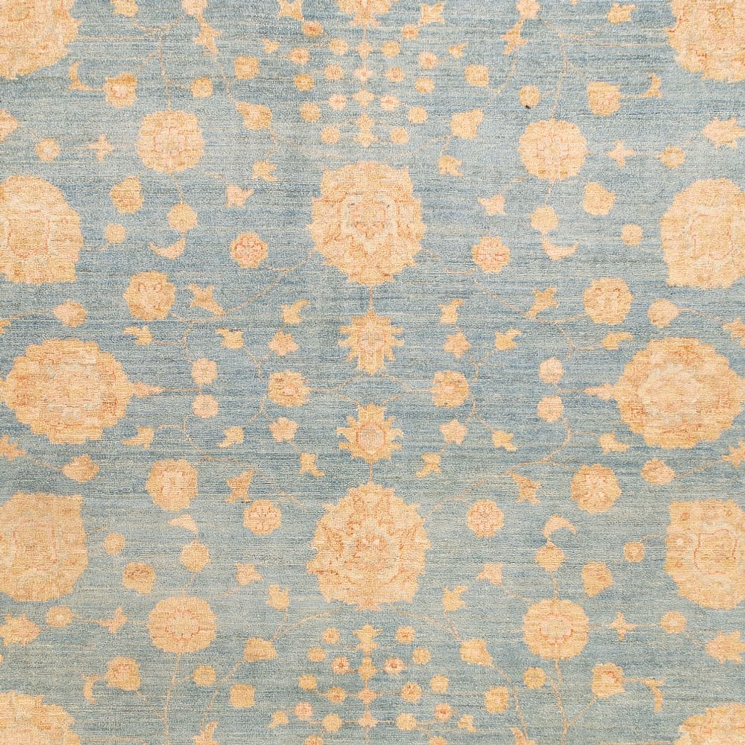 Tapis Ziegler - 343 x 258 cm - bleu clair