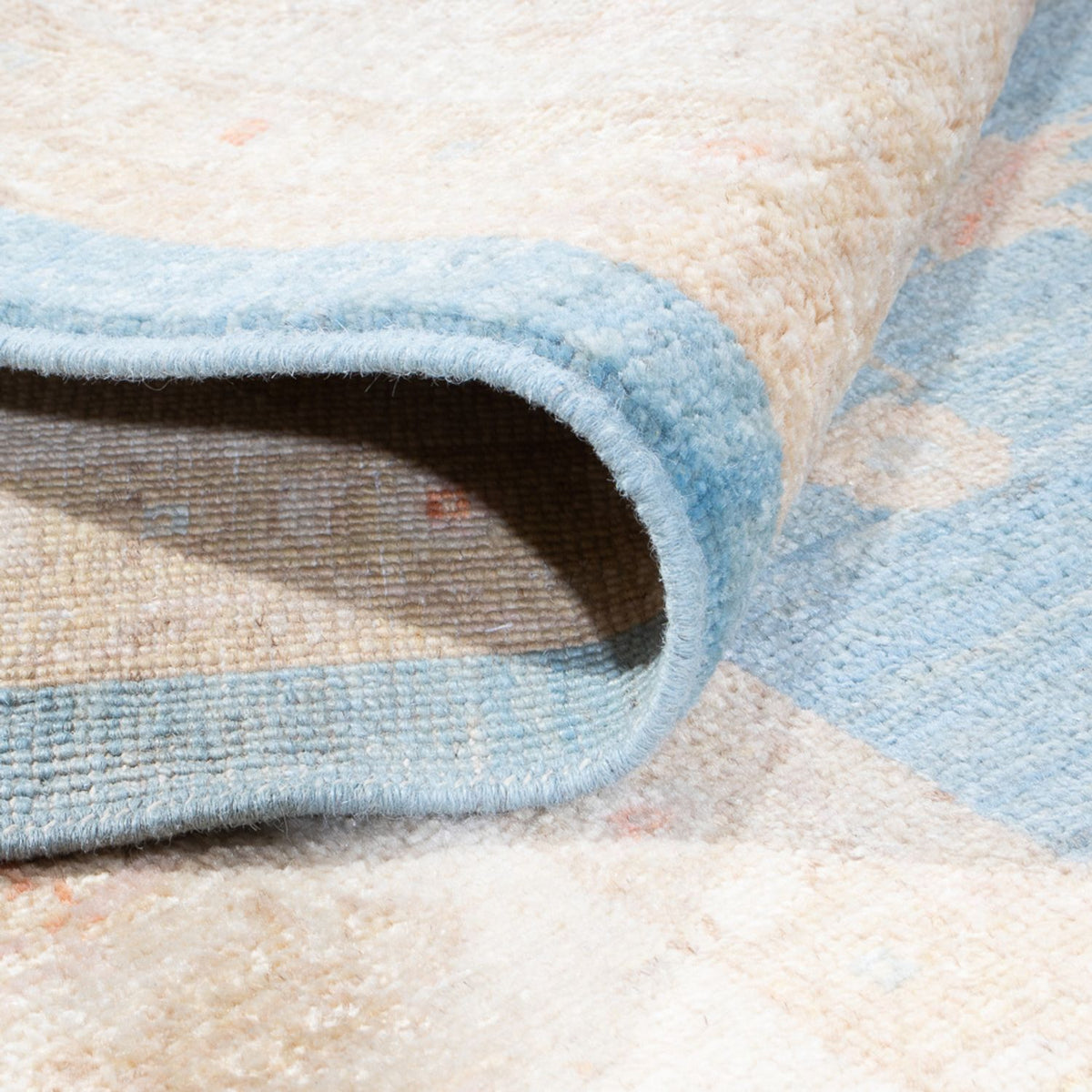 Tapis Ziegler - 343 x 258 cm - bleu clair