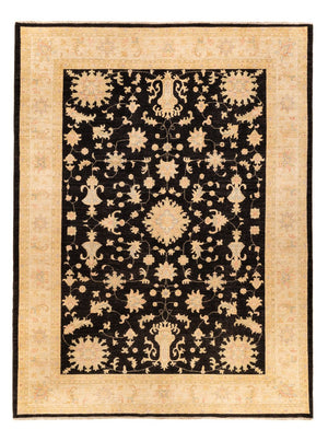 Tapis Ziegler - 342 x 259 cm - bleu foncé