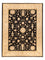Tapis Ziegler - 342 x 259 cm - bleu foncé