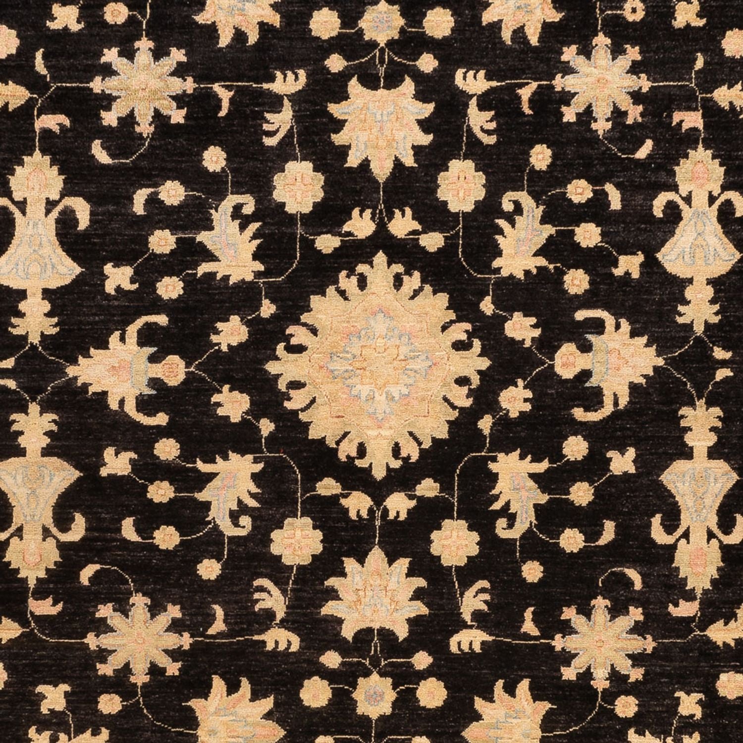 Tapis Ziegler - 342 x 259 cm - bleu foncé