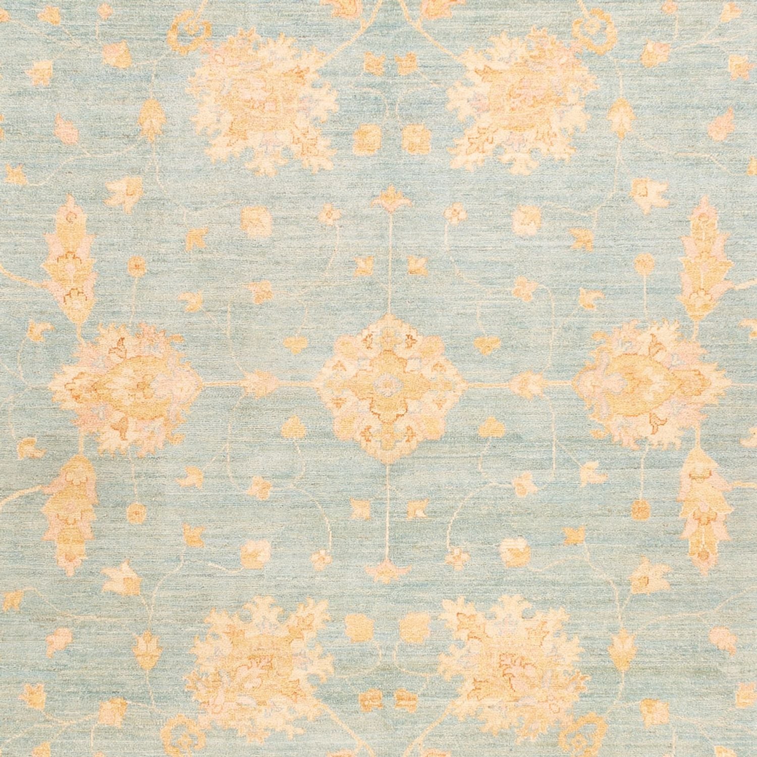 Tapis Ziegler - 352 x 253 cm - bleu clair