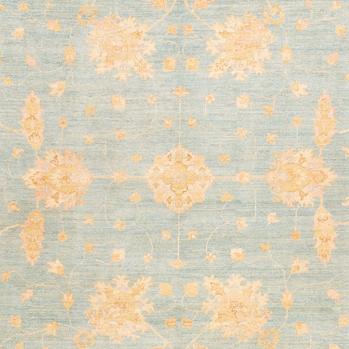 Tapis Ziegler - 352 x 253 cm - bleu clair