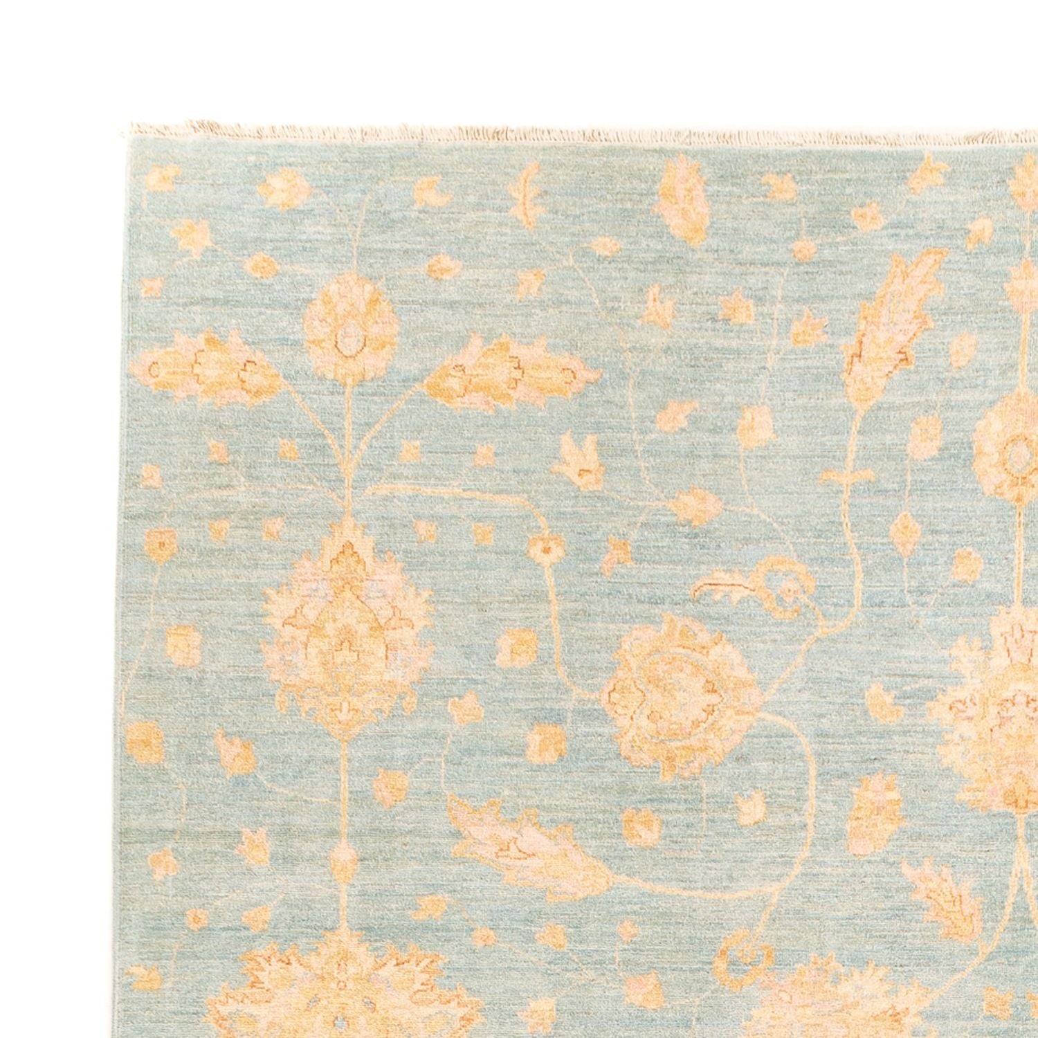 Tapis Ziegler - 352 x 253 cm - bleu clair