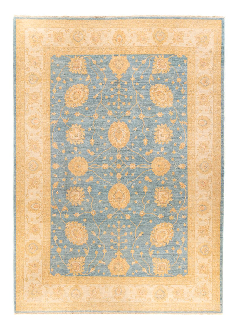 Tapis Ziegler - 357 x 255 cm - bleu