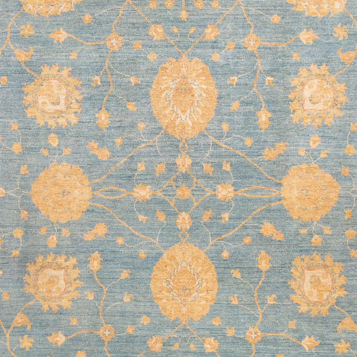 Tapis Ziegler - 357 x 255 cm - bleu