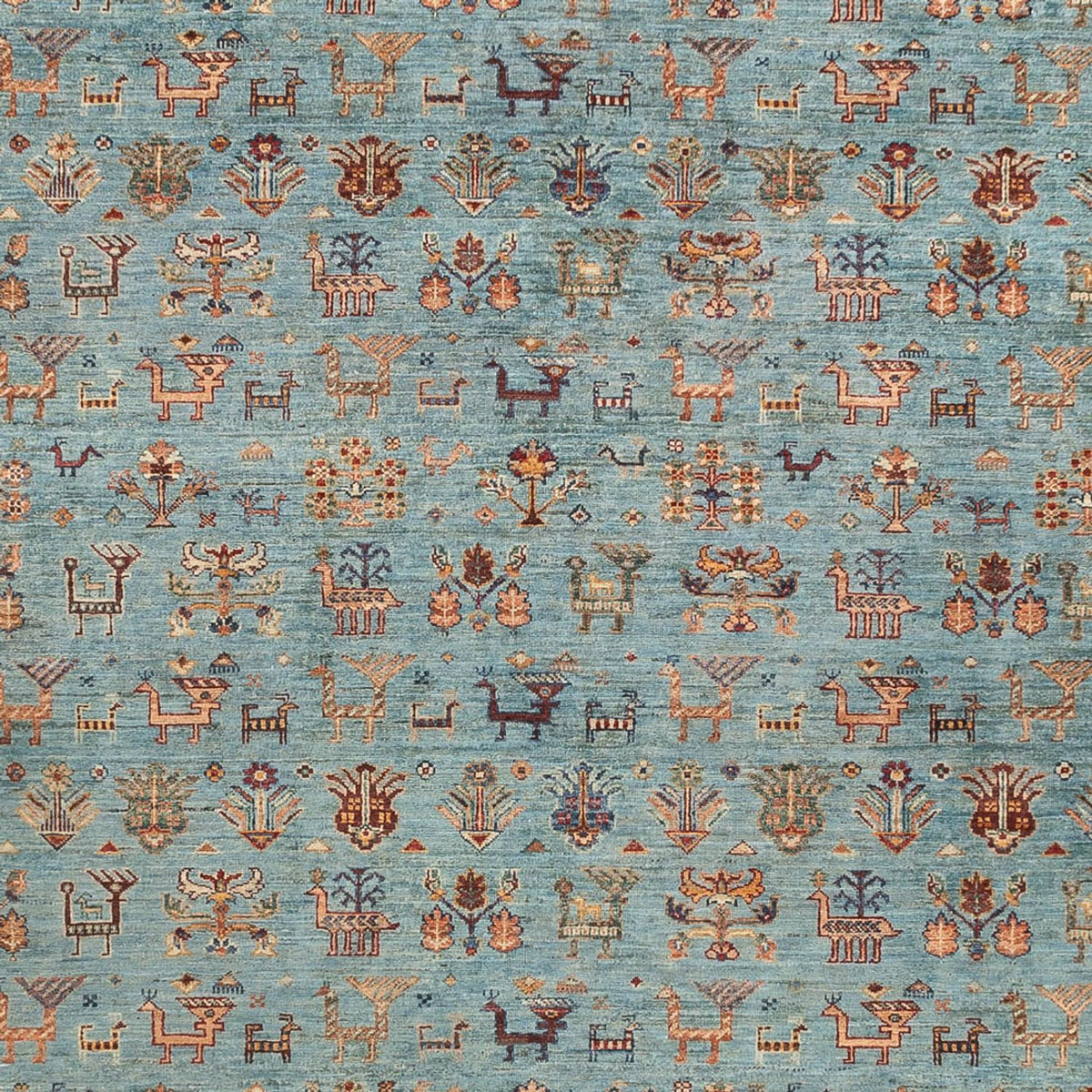 Tapis Ziegler - Ariana - 341 x 246 cm - bleu foncé