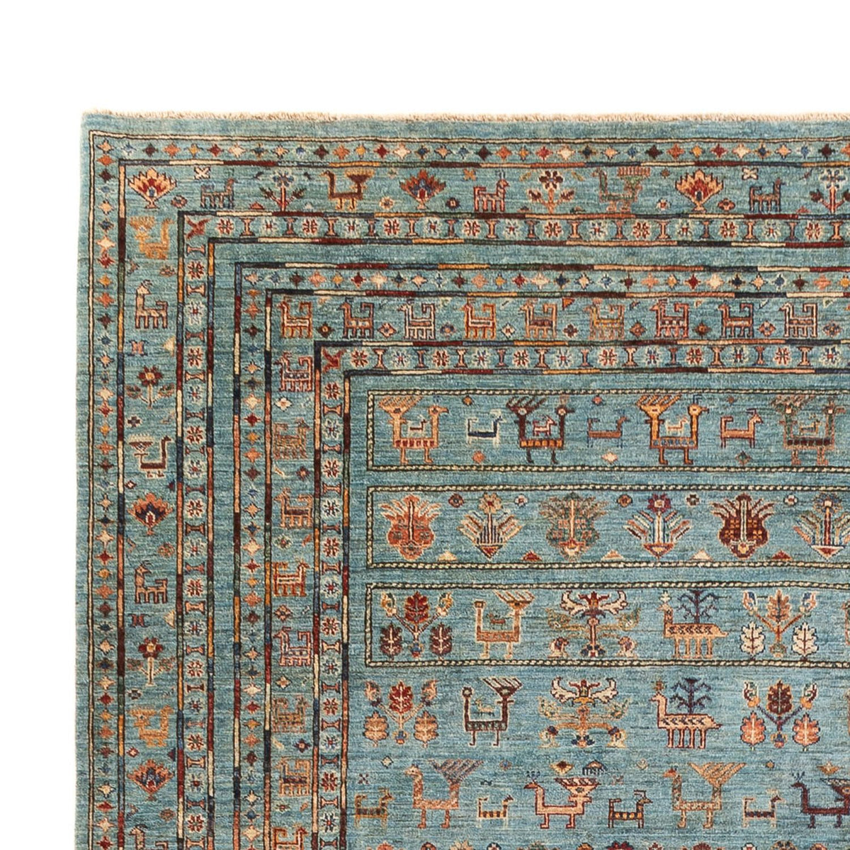 Tapis Ziegler - Ariana - 341 x 246 cm - bleu foncé