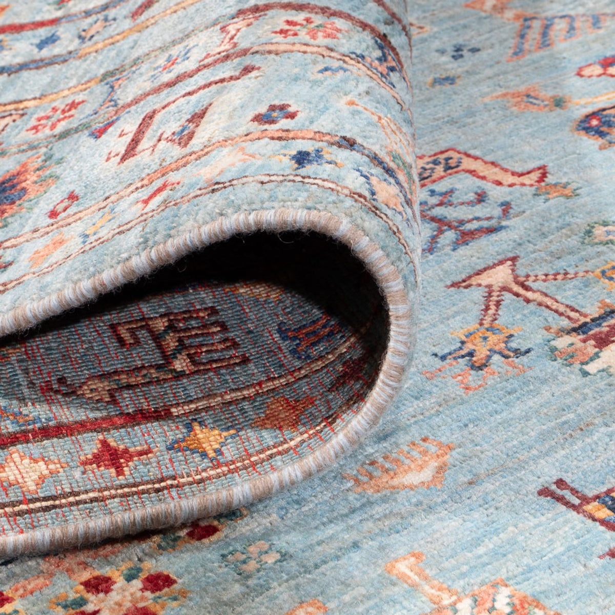 Tapis Ziegler - Ariana - 341 x 246 cm - bleu foncé