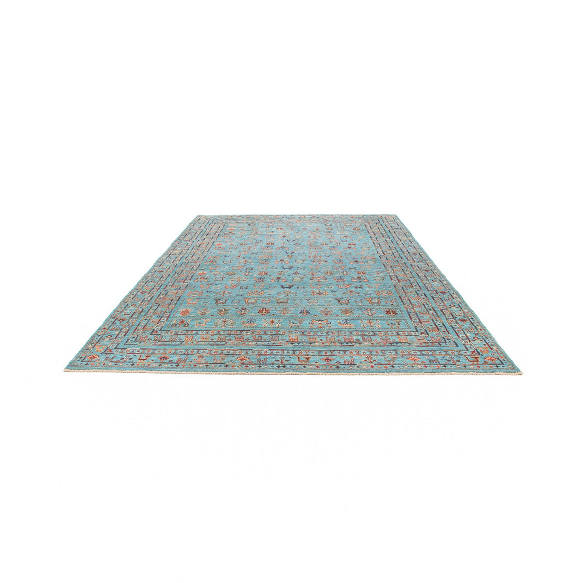Tapis Ziegler - Ariana - 341 x 246 cm - bleu foncé